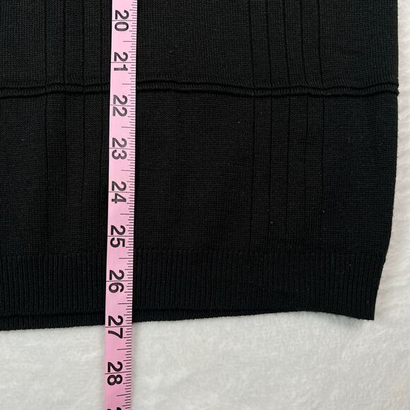 Cassel Black Lightweight Long Sleeve Sweater XL - Picture 5 of 9